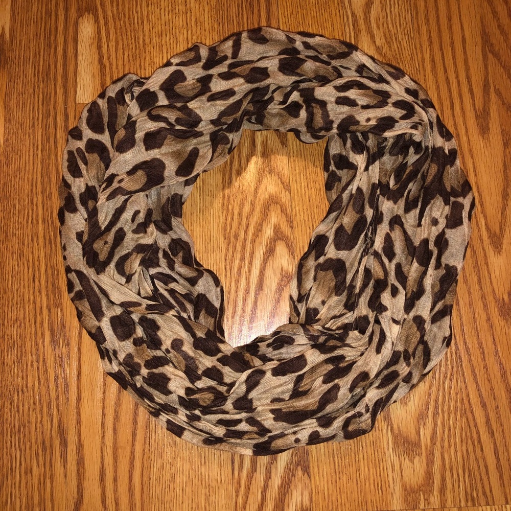 Leopard Print Scarf
